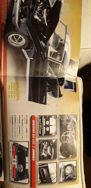 Maqueta Ford Mustang Cobra Shelby GT500 1967