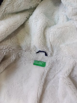Abrigo unisex azul