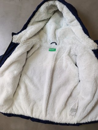 Abrigo unisex azul