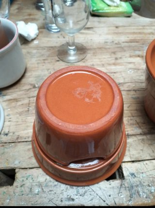 Fuiot per Bagna Cauda in terracotta