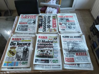 33 Periódicos MARCA Ligas Real Madrid