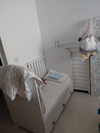 Cuna Ikea como nueva Completa.