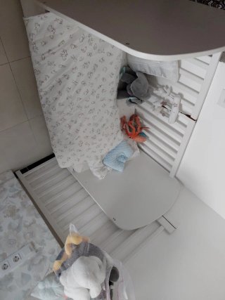 Cuna Ikea como nueva Completa.