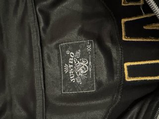 Chaqueta Italia Negra Tricolor