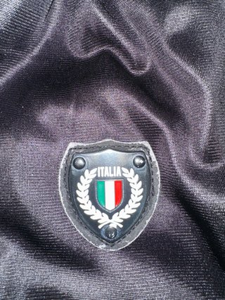 Chaqueta Italia Negra Tricolor