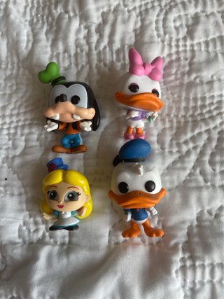Lote 4 figuras Disney Funko Pop