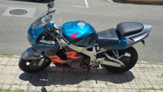 Honda CBR 600 F Sportbike Azul/Plata