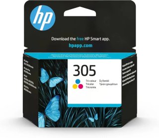 Cartucho Tinta HP 305 Tricolor 3YM60AE Original