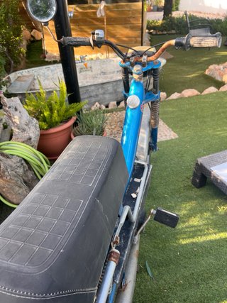 Motor Hispania M80 Azul/Plata 1950