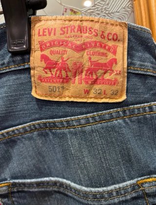 Pantalón Levis 501 Azul Talla 32x32