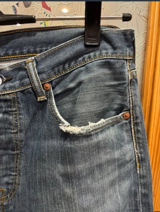 Pantalón Levis 501 Azul Talla 32x32