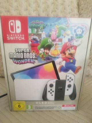 Nintendo Switch OLED Blanca + Juegos