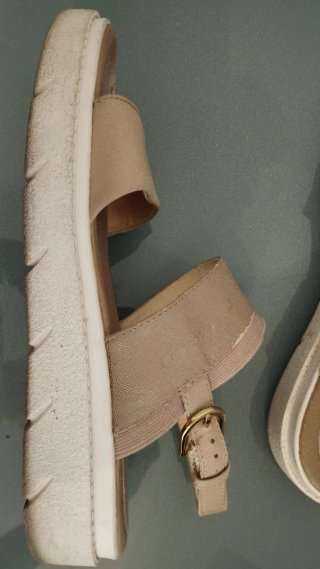 Sandalias Geox Beige