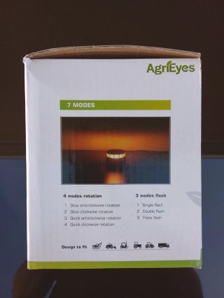 Luz LED Mini AgriEyes 7 modos