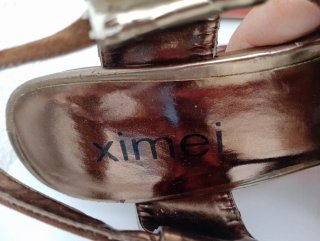 Sandalias Angelo Fratelli ante y charol marrón T38