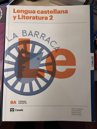 Casals Lengua castellana literatura 2 Bachillerato