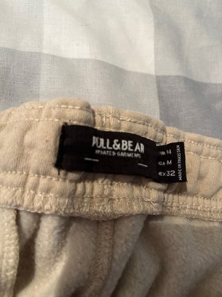 Pantalón de chándal beige