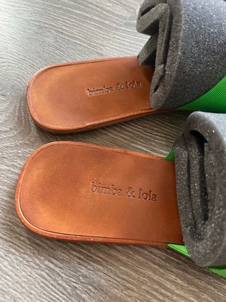 Sandalias Bimba&Lola Marrones Talla 39