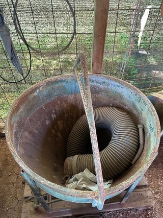Cubilote hormigón 300l
