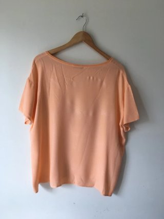 Blusa Somsis pesca taglia unica