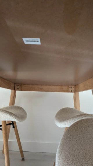 Mesa de comedor Sklum Kerhen