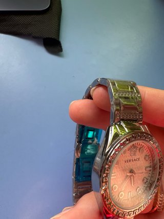 Reloj Versace Mujer Oro y Plata
