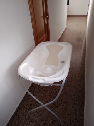 Bañera para bebé plegable