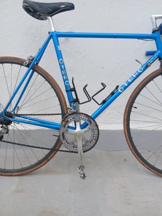 Bicicleta de carretera azul OTERO vintage L