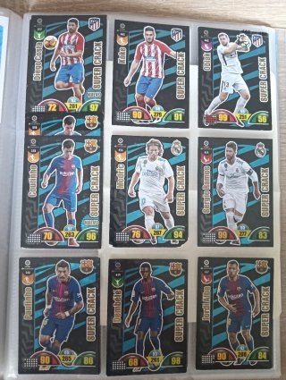 Lote cromos LaLiga Santander Adrenalyn XL 2017-18