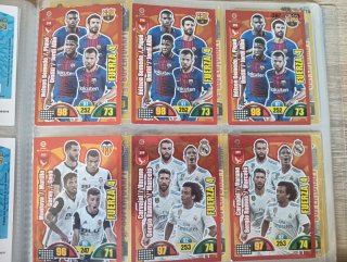Lote cromos LaLiga Santander Adrenalyn XL 2017-18