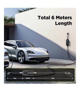 Cargador EV Tipo 2 16A 6m
