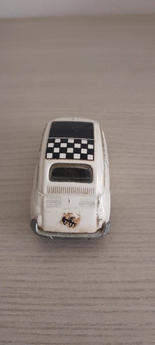 Modellino Fiat 500 F Polistil Metallo anno 1966