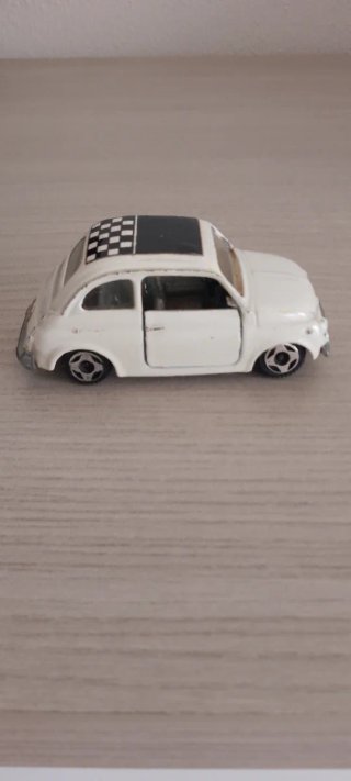 Modellino Fiat 500 F Polistil Metallo anno 1966
