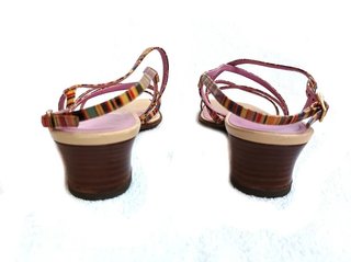 Sandalias Osvaldo Martini Tiras Multicolor