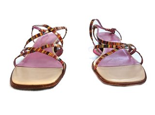 Sandalias Osvaldo Martini Tiras Multicolor