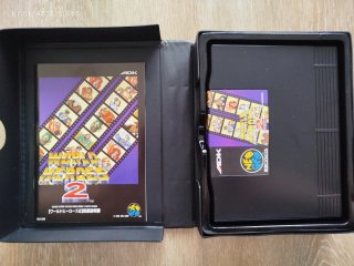 World Heroes 2 Neo Geo AES Completo Original