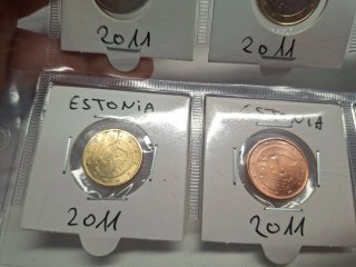 Monedas de Estonia 2011