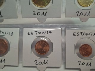 Monedas de Estonia 2011