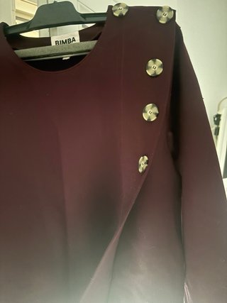 Blusa Bimba y Lola Talla Única Morado