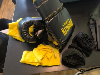 Guantes Fitboxing y Vendas Talla L