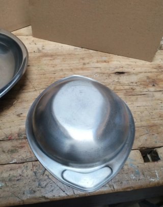 Set 2 Ciotole AMC Acciaio
