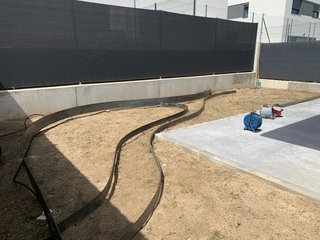 Bordes de acero corten para jardineras