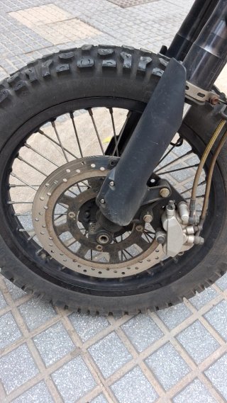 Hanway Scrambler 125 Negra