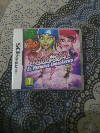 Juego Nintendo DS Monster High Patinaje Laberíntic