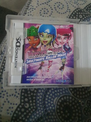 Juego Nintendo DS Monster High Patinaje Laberíntic