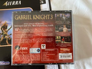 Gabriel Knight 3: Blood of the Sacred BIG BOX PC