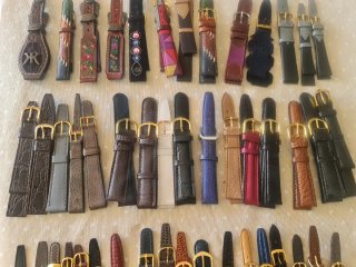 Lote 42 Correas Vintage - Piel Legítima