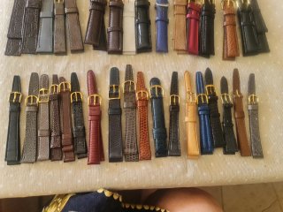 Lote 42 Correas Vintage - Piel Legítima