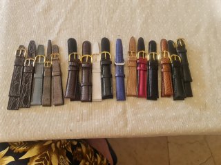 Lote 42 Correas Vintage - Piel Legítima