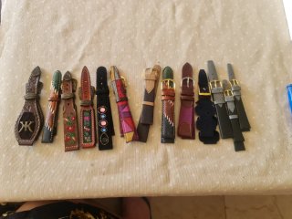 Lote 42 Correas Vintage - Piel Legítima